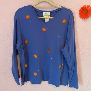 Quaker Factory long sleeve top 1X